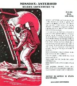 Box art: Hi-Res Adventure #0: Mission: Asteroid