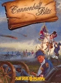 Box art: Cannonball Blitz for the Apple ][