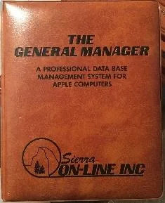 Box art: The General Manager for Apple ][