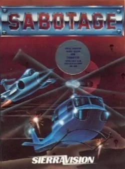 Box art: Sabotage for the Apple ][