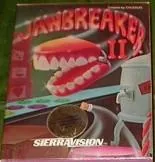 Box art: Jawbreaker II for Apple ][, Atari 400/800 (disk, cassette, and catridge), and Commodore 64 (disk and cartridge)