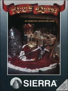 Box art: King’s Quest for the IBM PC, IBM PCjr, Tandy 1000, and Apple ][