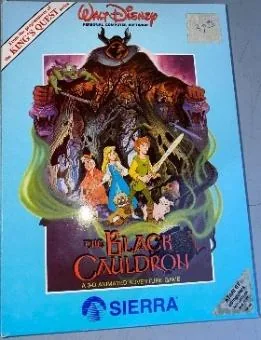 Box art: The Black Cauldron