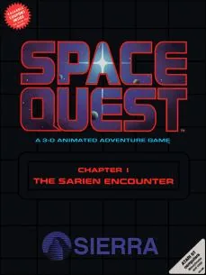 Box art: Space Quest Chapter I: The Sarien Encounter