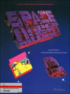 Box art: Space Quest Chapter I: The Sarien Encounter