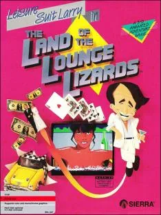 Box art: Leisure Suit Larry in the Land of the Lounge Lizards