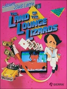 Box art: Leisure Suit Larry in the Land of the Lounge Lizards