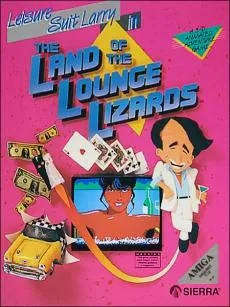 Box art: Leisure Suit Larry in the Land of the Lounge Lizards